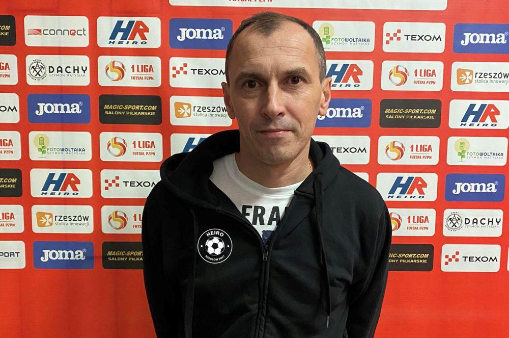 Serhij Vatsyak trenerem futsalistów Heiro Rzeszów (fot. Heiro Rzeszów)