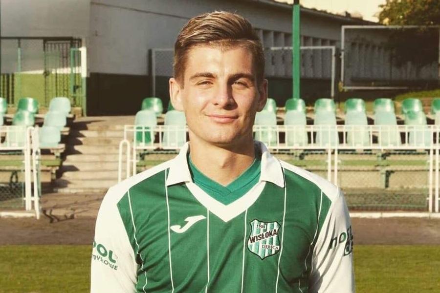 Adrian Nowak będzie przez najbliższe pół roku grał w KS Wiązownica. (fot. Wisłoka Dębica)
