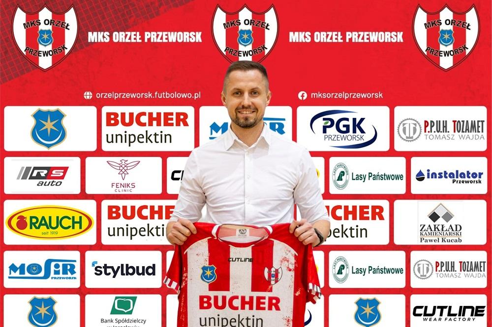 Damian Jędryas został piłkarzem Orła Przeworsk! (fot. Orzeł)
