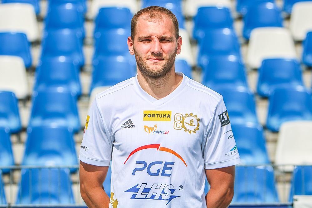 Mateusz Bodzioch będzie grał w PGE Stali Mielec. (fot. Stal Mielec)