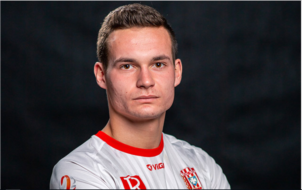 19-latek został nowym piłkarzem Morsów (fot. Apklan Resovia)