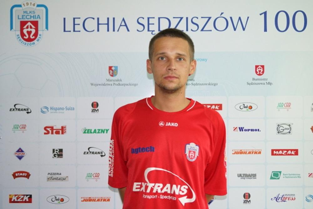 Kamil Potwora to jeden z najlepszych ofensywnych graczy Lechii (fot. lechia-sedziszow.pl)