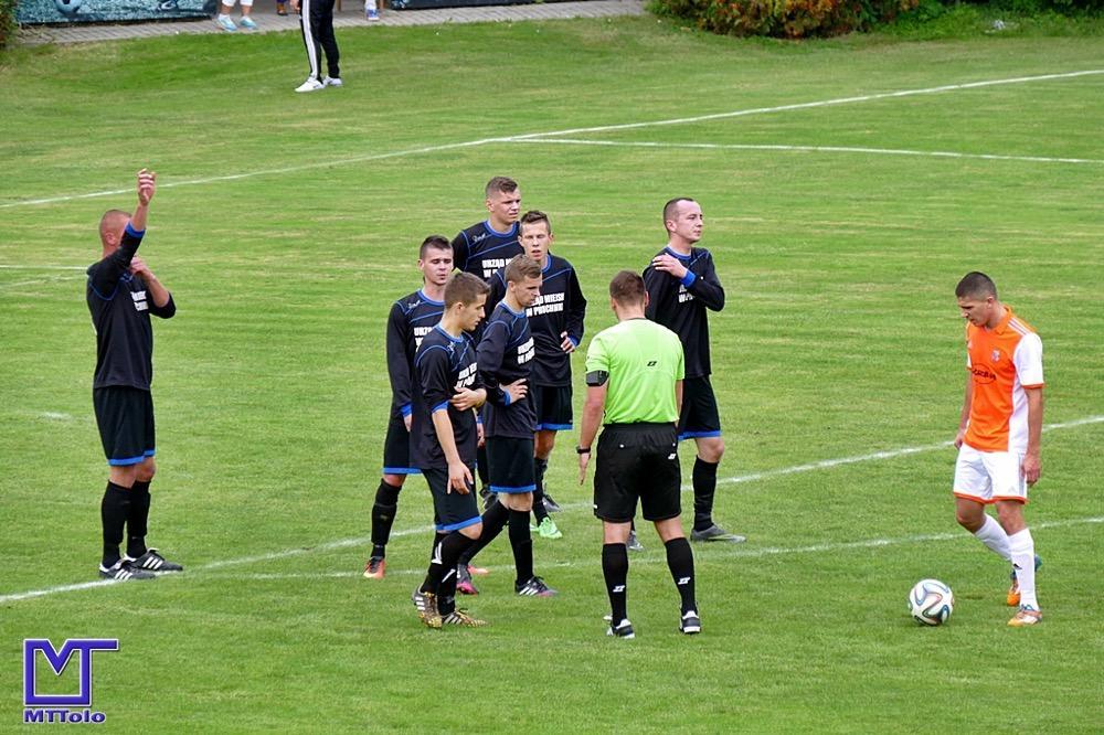 Start (na czarno) wygrał pierwszy mecz w tym sezonie (fot. Mieczysław Turczyn / archiwum)