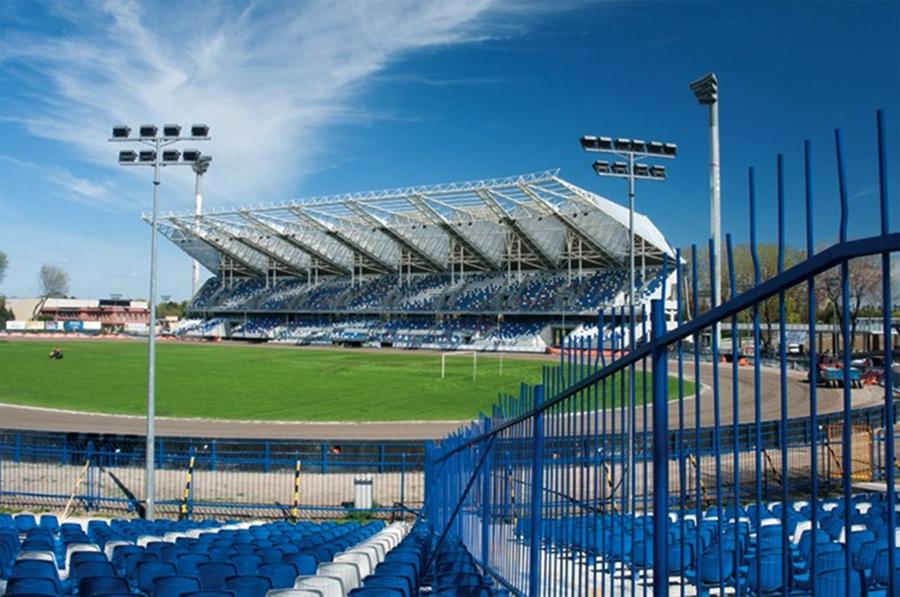 Stadion Miejski w Rzeszowie na którym swoje mecze rozgrywa Stal Rzeszów.