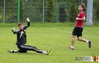 Walerij Sokołenko (z prawej) w przeszłości był na testach m.in. w Koronie Kielce (fot. Emil Kubicki / korona-kielce.pl)