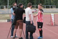 Mateusz Jurczak w Resovii strzelił tylko jednego, ale badzo ważnego gola. Byłym kolegom z JKS-u Jarosław (fot. Jakub Kwiecień)