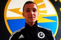 Na zdjęciu Dorian Buczek, nowy zawodnik Stali Mielec (fot. stalmielec.com)