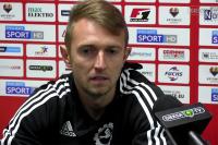 Maciej Serafiński poprowadził Stal Mielec we wczorajszym meczu z GKS-em Katowice (fot. Gieksa TV)