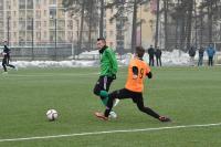 Stal Stalowa Wola (zielono-czarne stroje) zremisowała z Resovią w sparingu.