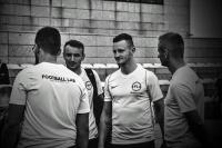 Paweł Dziedzic (traci od lewej) będzie grał na wiosnę w LKS-ie Pisarowce. (fot.facebook.com/skillsbox.rzeszow)