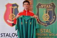 Robert Dadok podpisał nową umowę ze Stalą Stalowa Wola. (fot. Stal Stalowa Wola)