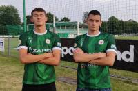 Hubert Rączka i Kacper Rączka będą grać w Izolatorze Boguchwała. (fot. Izolator Boguchwała)