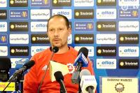 Dariusz Marzec oddałby zwycięstwo nad Pogonią Szczecin za wygrane w Fortuna 1 lidze. (fot. Stal TV)