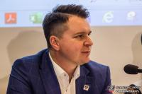 Grzegorz Leśniak jest zadowolony ze składu jaki będzie reprezentował barwy Wilków Krosno. (fot. Wilki)
