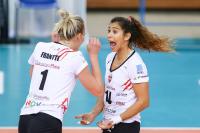 Developres SkyRes Rzeszów w 1,5 godziny ograł Volley Wrocław. (fot. Developres Rzeszów)
