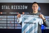 Dylan Collard będzie grał w Stali Rzeszów z numerem 8. (fot. Stal Rzeszów)