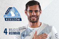 Wojciech Reiman z nową umową w Stali Rzeszów. (fot. Stal Rzeszów)