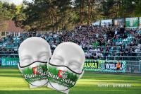 Maseczki-cegiełki sprzedawane przez Wisłokę Dębica okazały się ogromnym sukcesem (fot. Wisłoka Dębica)