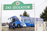 Lech Poznań już dziś zaczyna podróż do Mielca. (fot. Przemysław Szyszka/Lech Poznań)