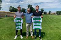 Kacper Wiatrak oraz Adrian Nowosadko będą grać w Orlętach Radzyń Podlaski. (fot. Orlęta)