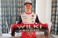 Mateusz Cierniak będzie jeździł jako gość w Wilkach Krosno. (fot. Wilki Krosno)