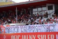 Kibice Apklan Resovii nie ukrywają frustracji związanej z działaniami Urzędu Miast Rzeszowa. (fot. Resovia)