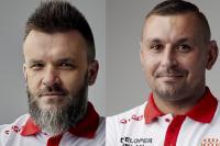 Mateusz Ostrowski i Łukasz Oleksy dołączyli do sztabu szkoleniowego Apklan Resovii. (fot. Resovia)