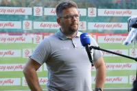 Na zdjęciu trener Marcin Wołowiec (fot. Stal Rzeszów)
