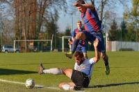 Start Rymanów pokonał Iskrę Przysietnica 5-1. (fot. Konrad Kwolek)