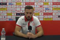 Szymon Grabowski skomentował porażkę z Arką Gdynia. (fot. ResoviaTV)