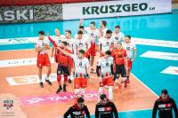 Asseco Resovia odpadła z rywalizacji o medale. Przegrali ze Skrą Bełcahtów. (fot. P.Gibowicz/ Asseco Resovia)