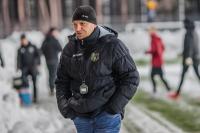 Jaromir Wieprzęć nie krył zdenerwowania po meczu z Wólczanką Wólka Pełkińska (fot. Radosław Kuśmierz)