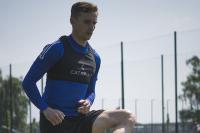 Kamil Kościelny wrócił do treningów z PGE FKS Stalą Mielec! (fot. Stal Mielec)