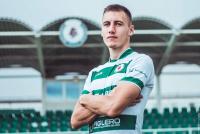 Martin Geci (na zdjęciu) w barwach Cosmosu Nowotaniec strzelił 22 gole (fot. Robert Skalski)