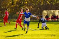 Adrian Nowak (na zdjęciu) zdobył gola na 4-2 w meczu ze Stalą II Mielec. (fot. Agnieszka Kulka)