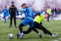 Karpaty Krosno w niebieskich strojach (fot. Konrad Kwolek)