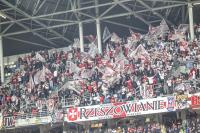 Kibice na meczu Apklan Resovia - Stal Rzeszów [ZDJĘCIA, KIBICE]