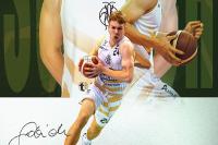 Szymon Sobiech pomógł ekipie AZS AGH w utrzymanie, w Krośnie ma nadzieję walczyć o awans do ekstraklasy! (fot. Miasto Szkła Krosno!