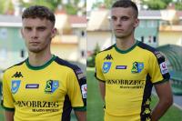 Dawid Lisowski oraz Piotr Lisowski zostali nowymi piłkarzami Siarki Tarnobrzeg! (fot. Siarka)