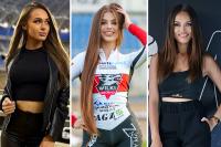 Miss Startu PGE Ekstraligi 2023. Na zdjęciu od lewej: Karolina Szwajłyk (1. miejsce), Natalia Furtek (3. miejsce) oraz Wiktoria Przybylska (2. miejsce).