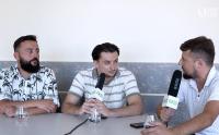 Na zdjęciu od lewej: Mateusz Chmiel, Dominik Pasternak i Maciej Decowski-Niemiec (fot. youtube.com/podkarpacielive)