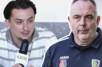 Dominik Pasternak (z lewej) i Ireneusz Pietrzykowski (fot. youtube.com/podkarpacielive / Radosław Kuśmierz)
