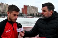 Adrian Łyszczarz w rozmowie z Pawłem Bukałą. (fot. YouTube)