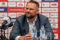 Marek Brzozowski był zażenowany postawą sędziego Aleksandra Kozieła! (fot. Pogoń Siedlce)