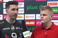 Alexandre Ferreira w rozmowie z Maksymilianem Kłękiem. (fot. własne)