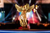 Nagory Podkarpacka Nike za rok 2023 został wręczone. Własnie tak wygląda statuetka (fot. Konrad Kwolek / Podkarpacki ZPN)