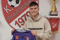 Kacper Piechota wypożyczony do KS Wiązownica (fot. KS Wiązownica)
