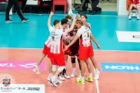 Asseco Resovia zwycięstwem zakończyła rundę zasadniczą PlusLigi. Fot. Piotr Gibowicz. 