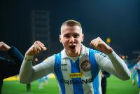 Patryk Warczak przypieczętował zwycięstwo Stali Rzeszów w 92. Derbach Rzeszowa (fot. Robert Skalski/ Stal Rzeszów)