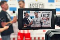 Jakub Bucki w meczu z Treflem Gdańsk zaserwował 11 asów! (fot. własne)